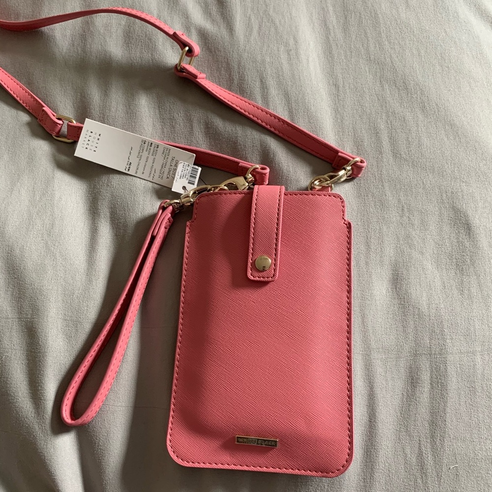 White House Black Market Blush Crossbody Small Bag